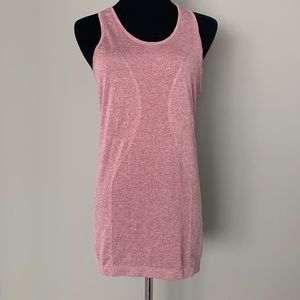 ZYIA Active Tank Top Size Medium Burgundy Textured